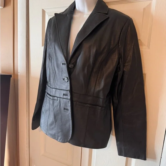 Alfani leather blazer - Picture 4 of 10